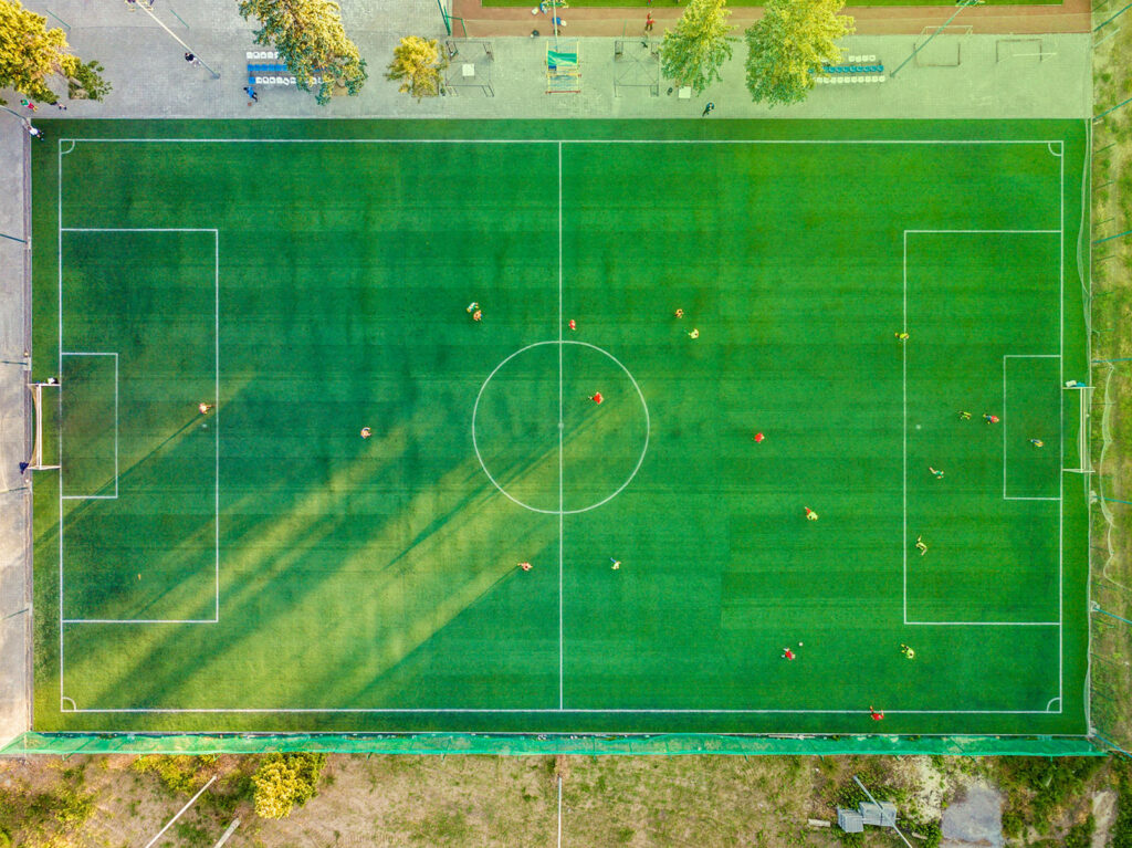 Quais são as posições no futebol de campo?