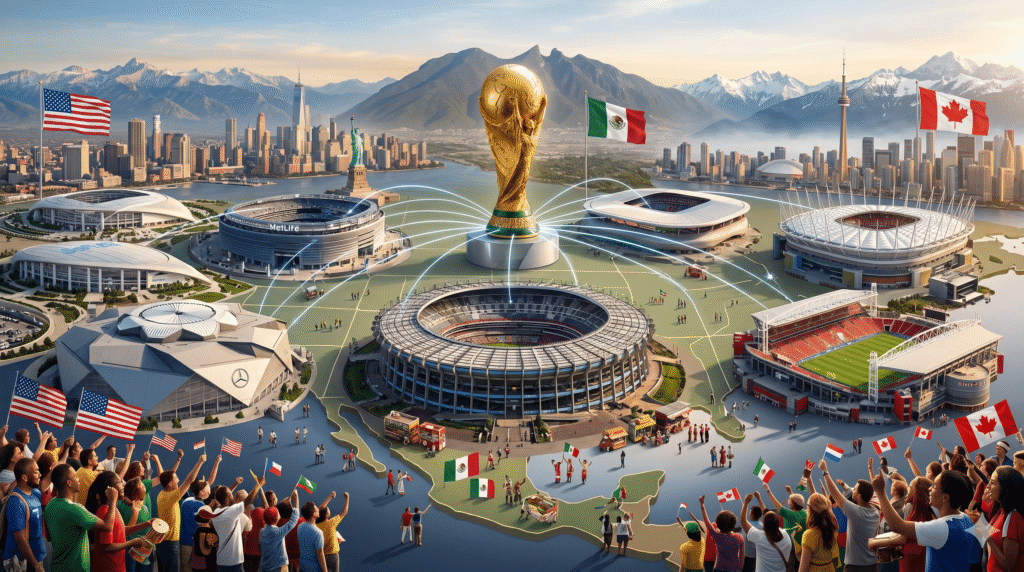 Quais serão os estádios da Copa do Mundo 2026