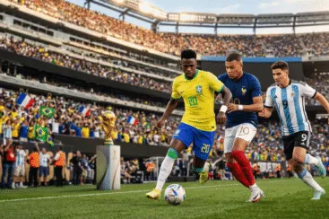 Quais são os favoritos ao título da Copa do Mundo 2026: Por que o Brasil está (ou não) à frente de França e Argentina?